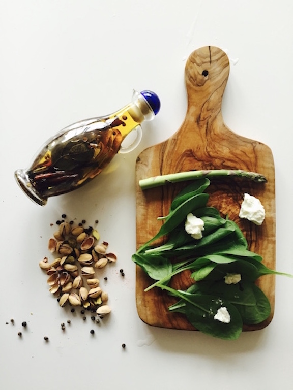 salata spargle&jagode